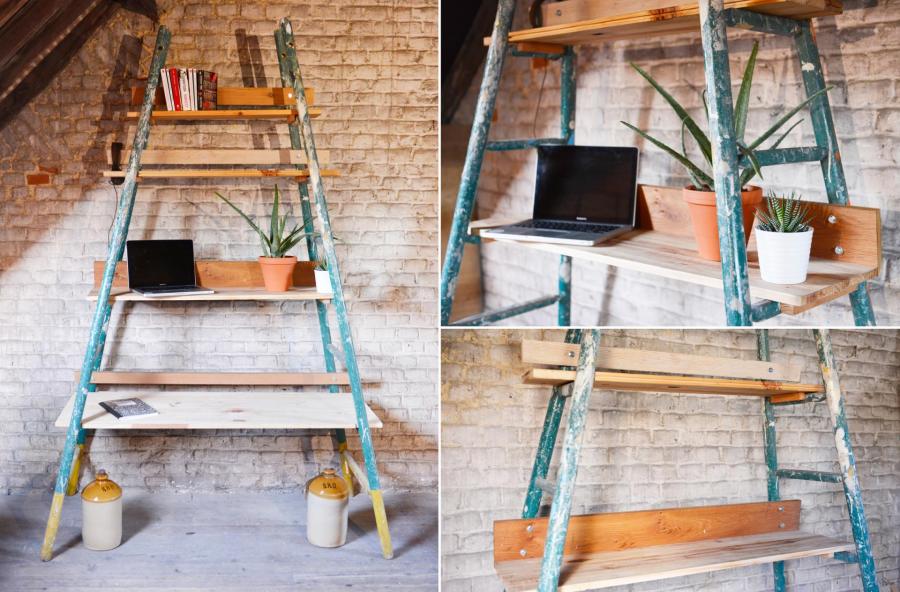 Ladder desk