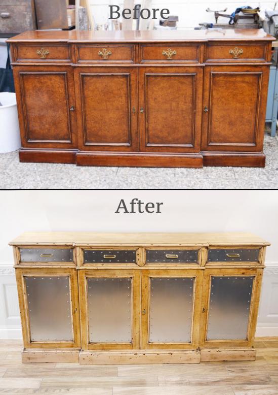 Industrial Furniture Before/After